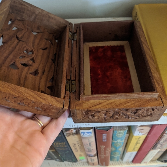 Wooden Owl Trinket Box - Picture 4 of 7